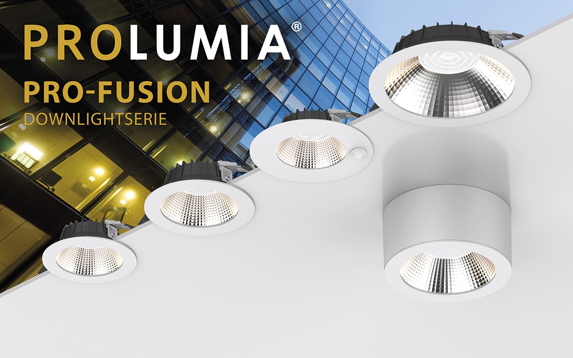 Prolumia Pro-fusion downlightserie