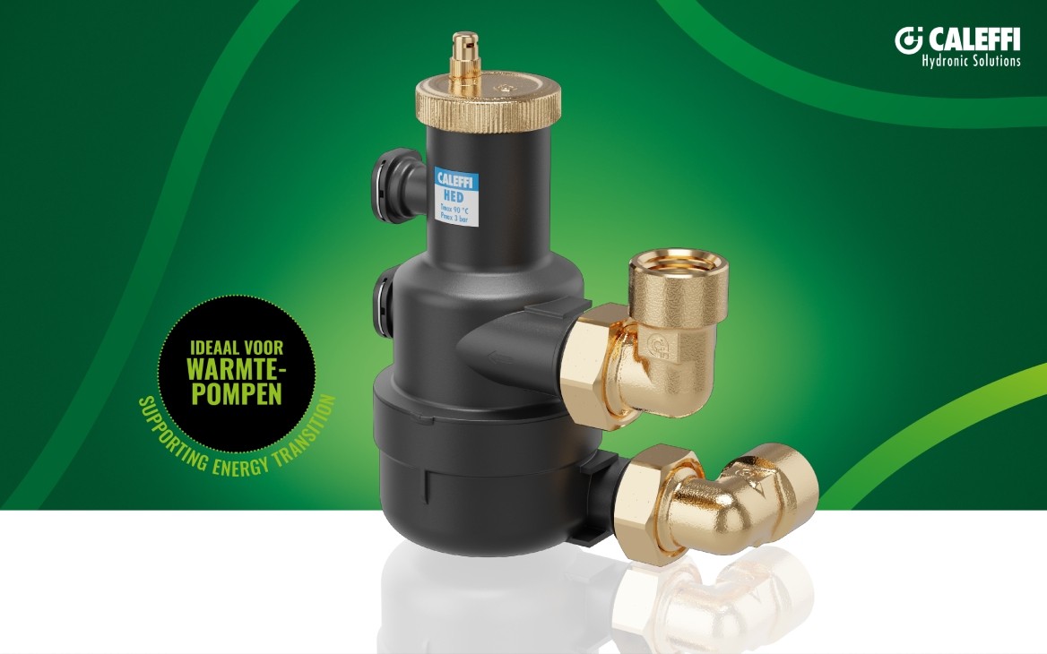 CALEFFI HED® Luchtafscheider