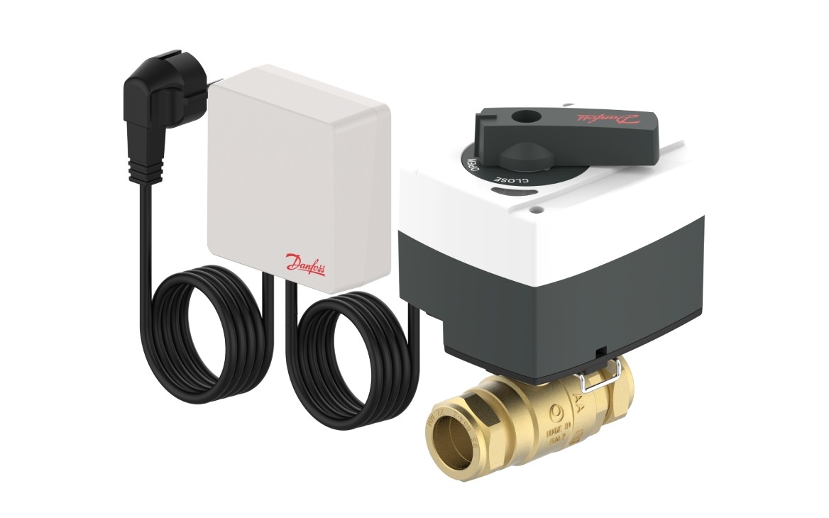 Danfoss AMZ zoneafsluiter met krachtige motor