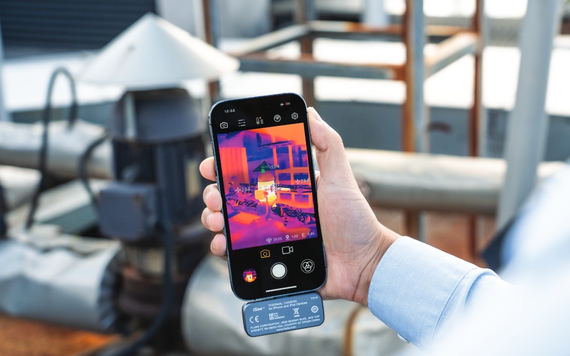 Fluke iSee™ mobiele warmtebeeldcamera
