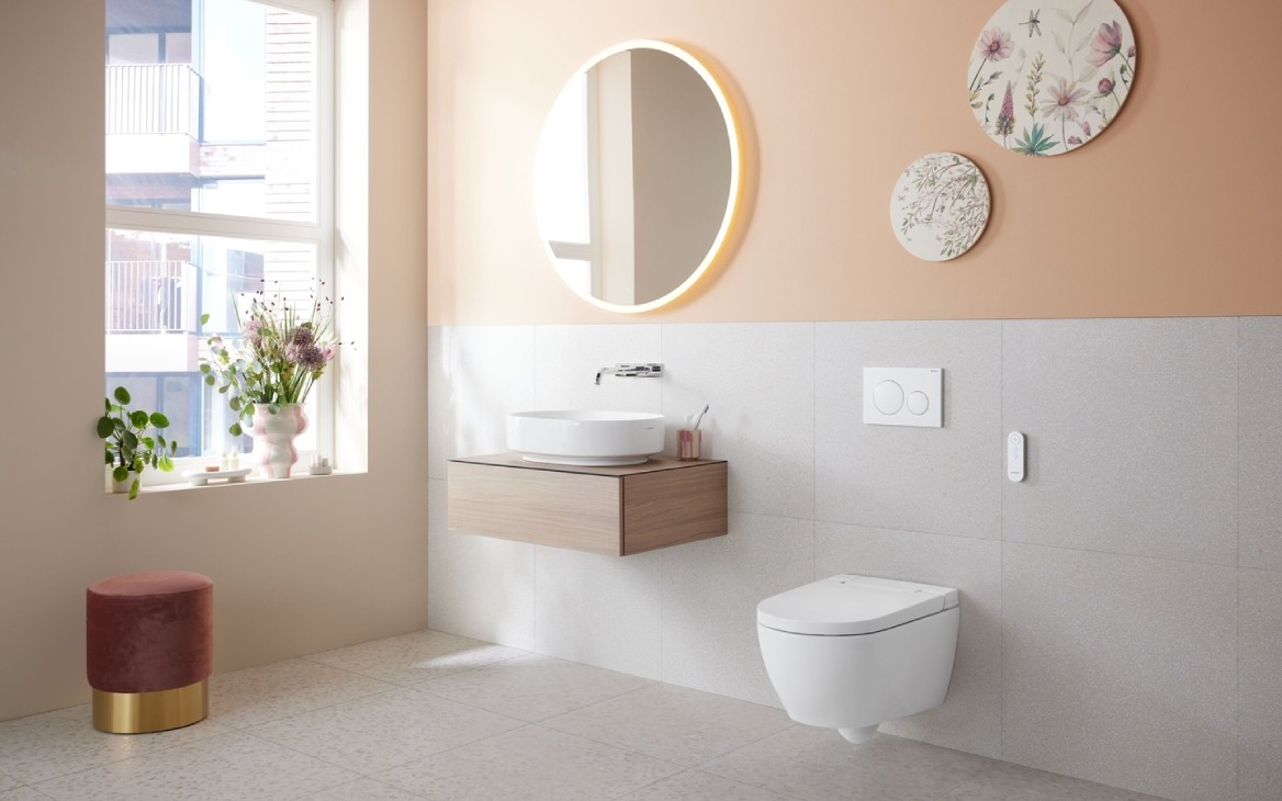 Geberit AquaClean Alba Urban douchewc wit