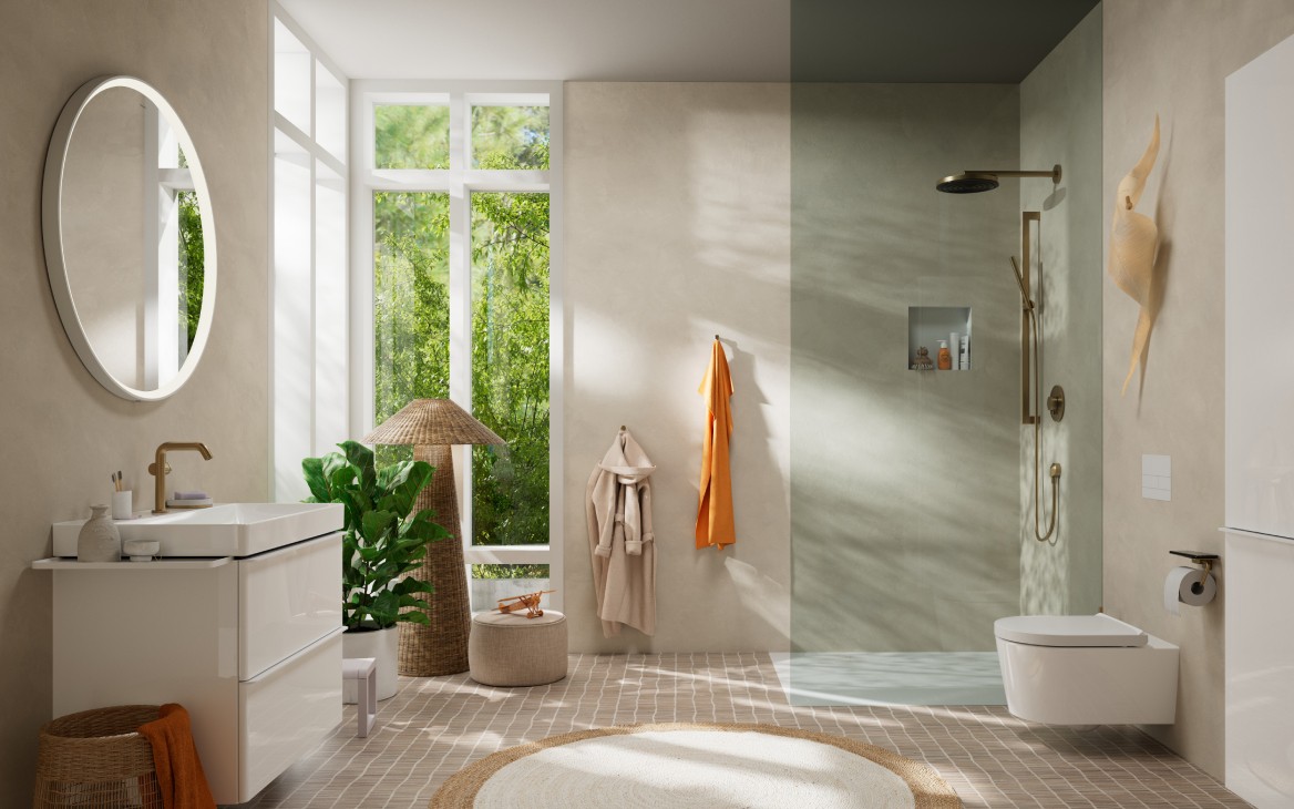 hansgrohe badkamermeubels bestaan uit Xelu Q en Xevolos E 