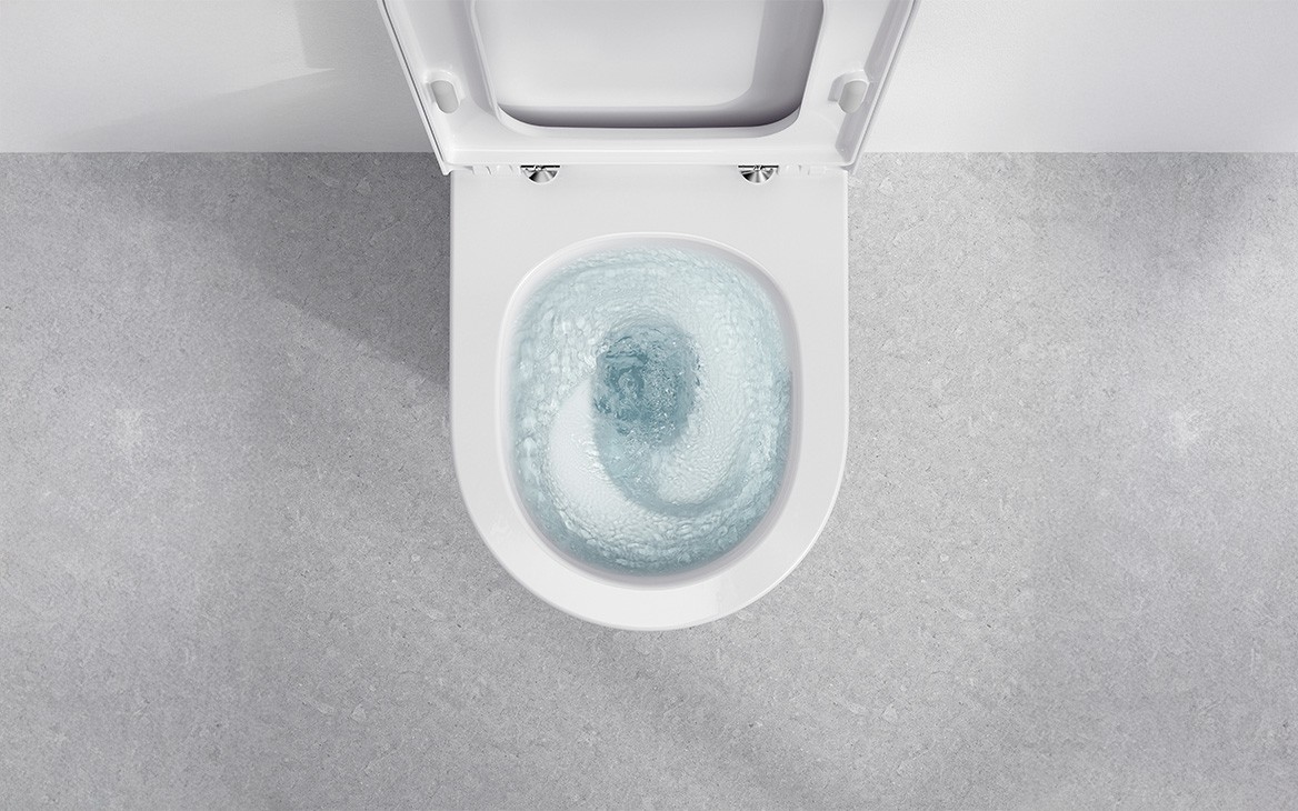 Kartell LAUFEN wandcloset met Silent Flush