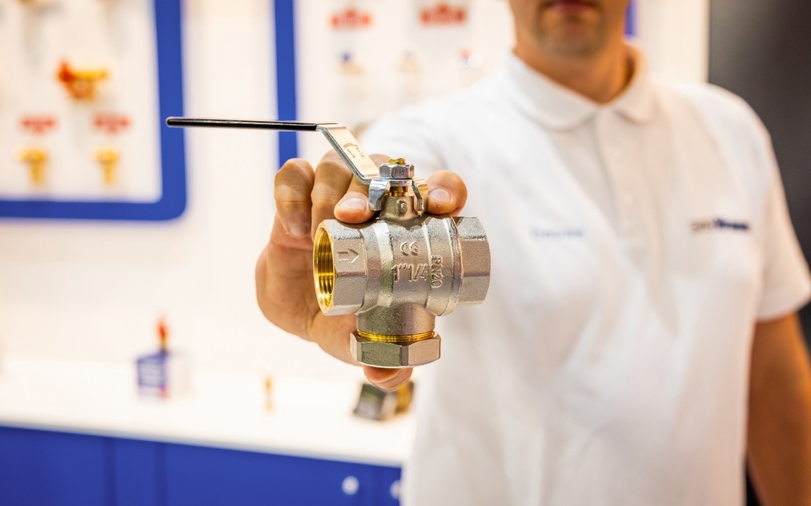 Protherm's kogelafsluiter met filter/magneet