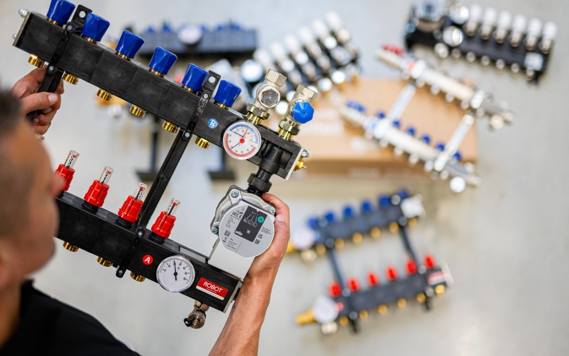 ROBOT Vloerverwarmingssystemen