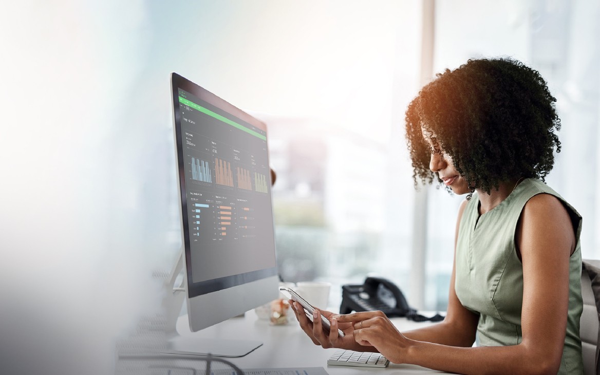 energiemonitoring op computerscherm met de Schneider Electic PowerTag