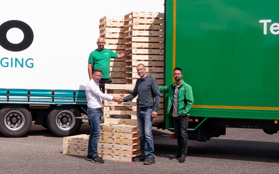 Geef pallets een tweede leven