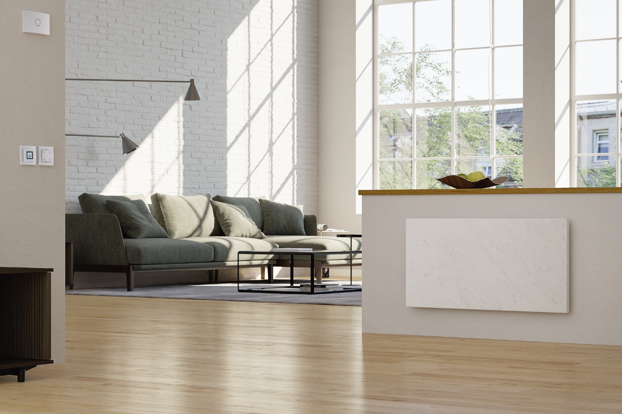 Dimplex woonkamer infrarood wit ramen