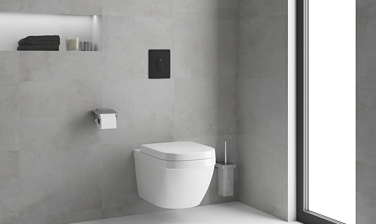 Grohe zwarte bediendgspanelen