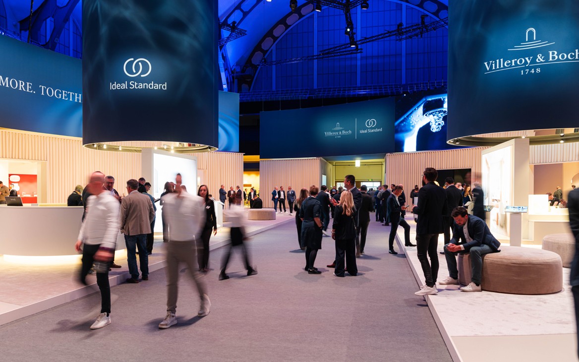 De ISH-beurs in Frankfurt inspireerde als vanouds